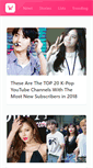 Mobile Screenshot of koreaboo.com